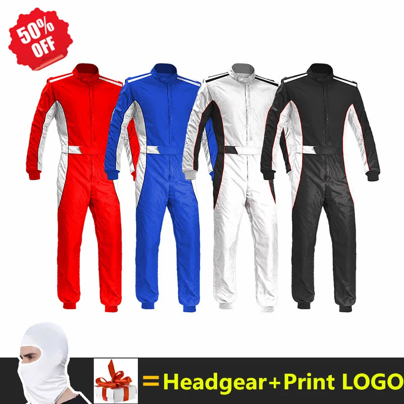 

2023 Customizable LOGO F1 Kart Racing Suit Jumpsuit Racing Suit Waterproof ATV Suit Training Suit Off-road Racing Karting Suit