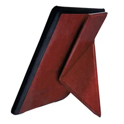 Kobo Clara HD 6 Leather Smart Case with Stand and Auto Sleep/Wake Feature - Clara HD (N249) (Brown)