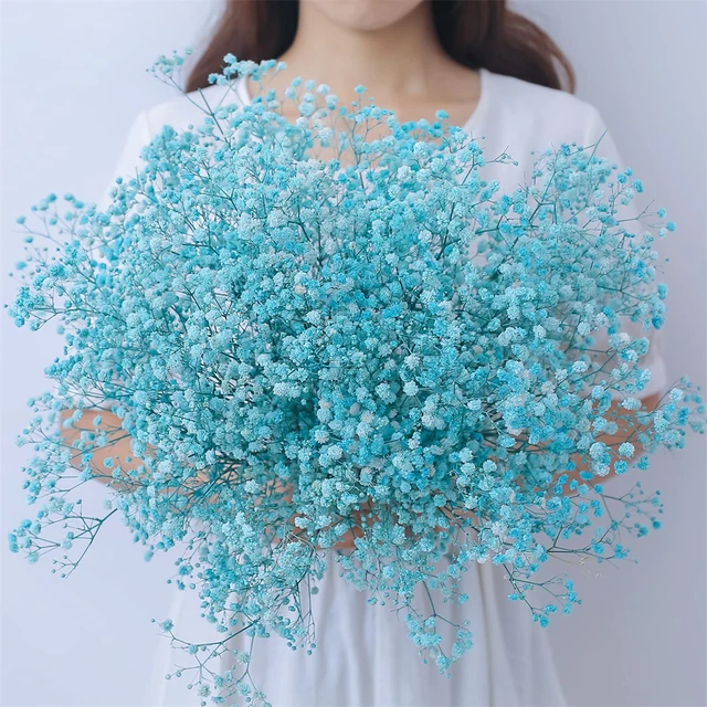 Artificial Baby Breath Flowers, White Bouquets, Real Touch Flowers, Wedding  Party, Home Decoration, 8Pcs - AliExpress