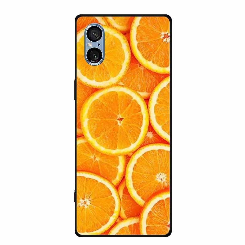 Stylish Black Silicone Soft Phone Case with Fashion Pictures