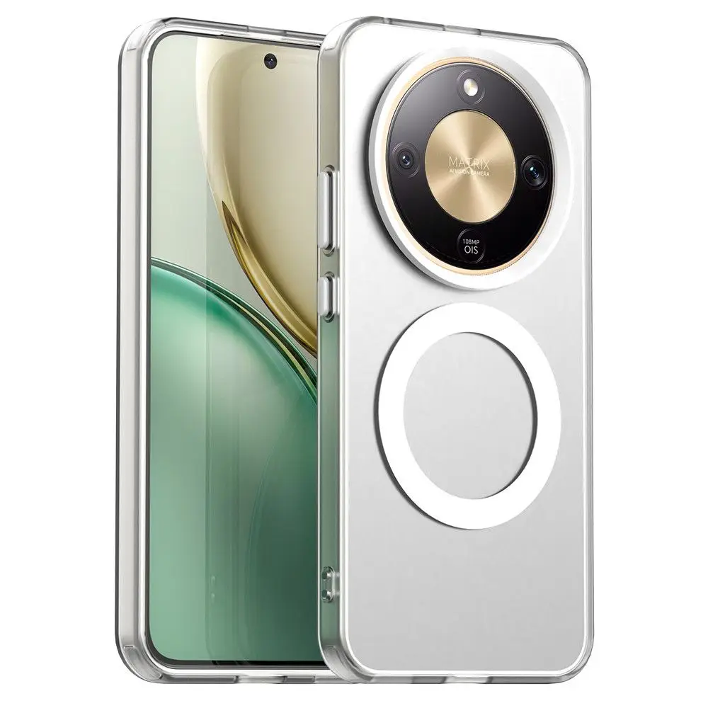Luxury Skin Feel Candy Magnetic Cover | Shockproof & Wireless Charging Compatible Case