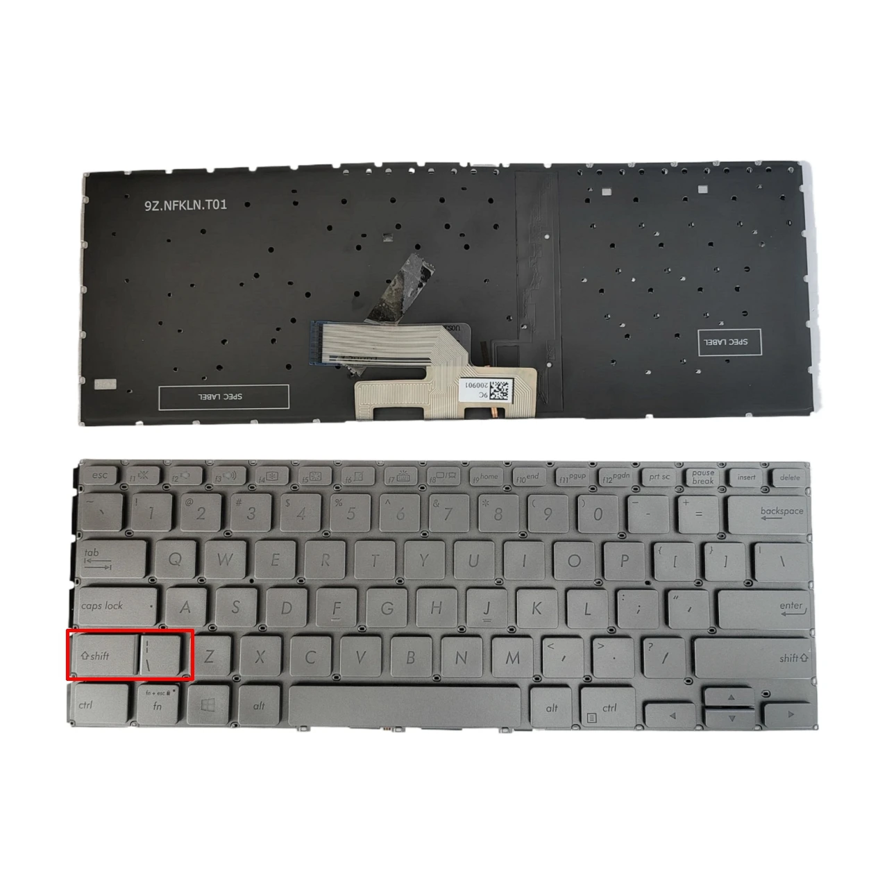 

Новая сменная Клавиатура для ноутбука ASUS ZenBook flip 14 UX462 UX462DA UM462