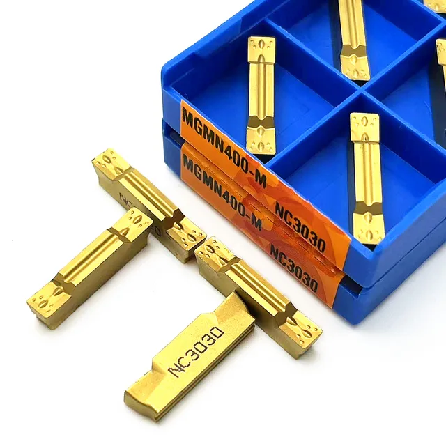 Portautensili Scanalatura Tornio Portautensili Per Tornio CNC MGEHR2525-3 Con Inserti MGMN300-M - Kit Completo Con Chiave Utensili Tornio Acciaio Legato - Foto 3