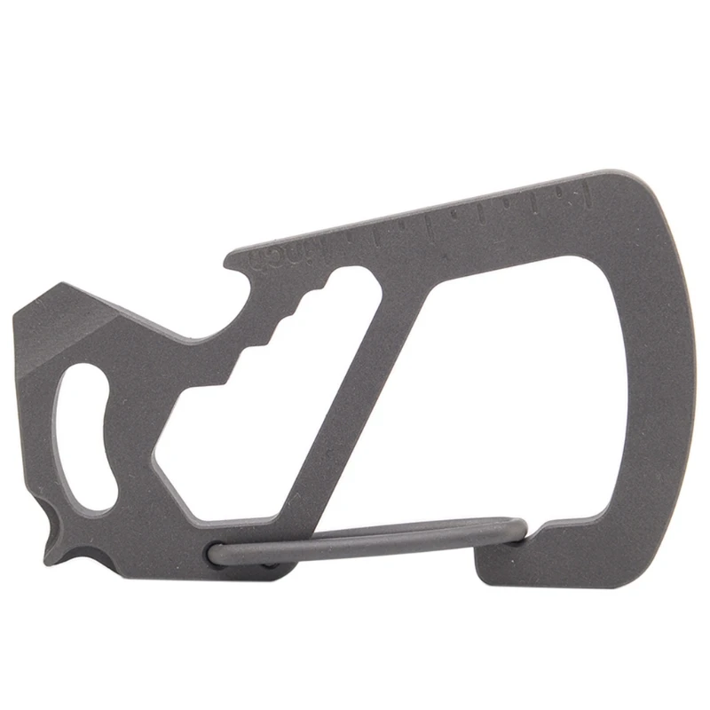 

Super Lightweight for KEY Ring for TITANIUM Alloy Keychain Carabiner Hanging