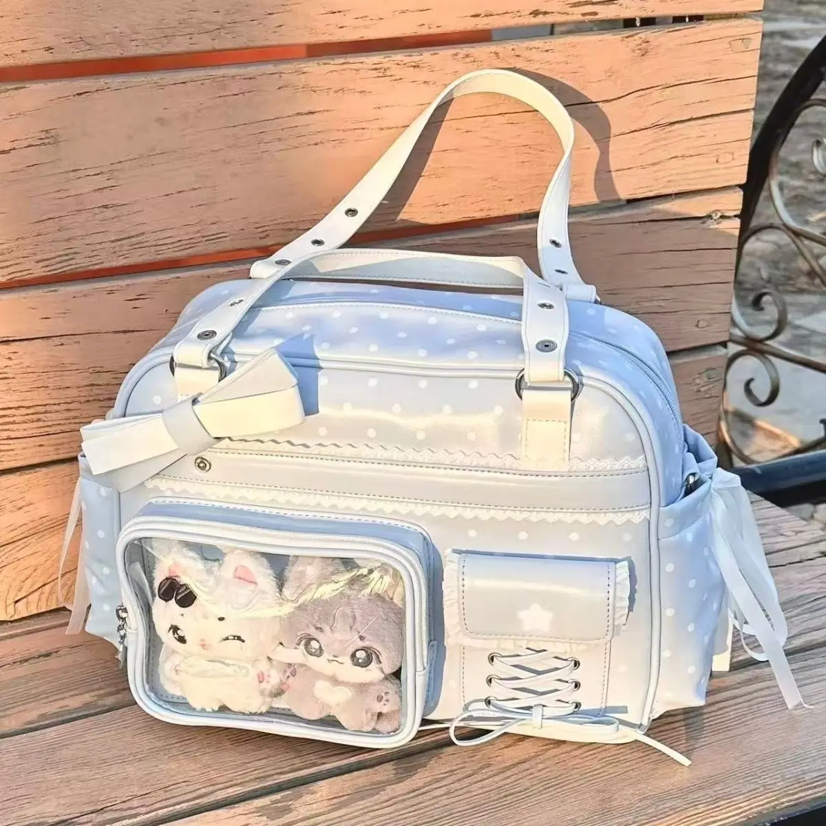 Kawaii Soft Pastel Ita Harajuku Tote Shoulder Bag - Special Edition