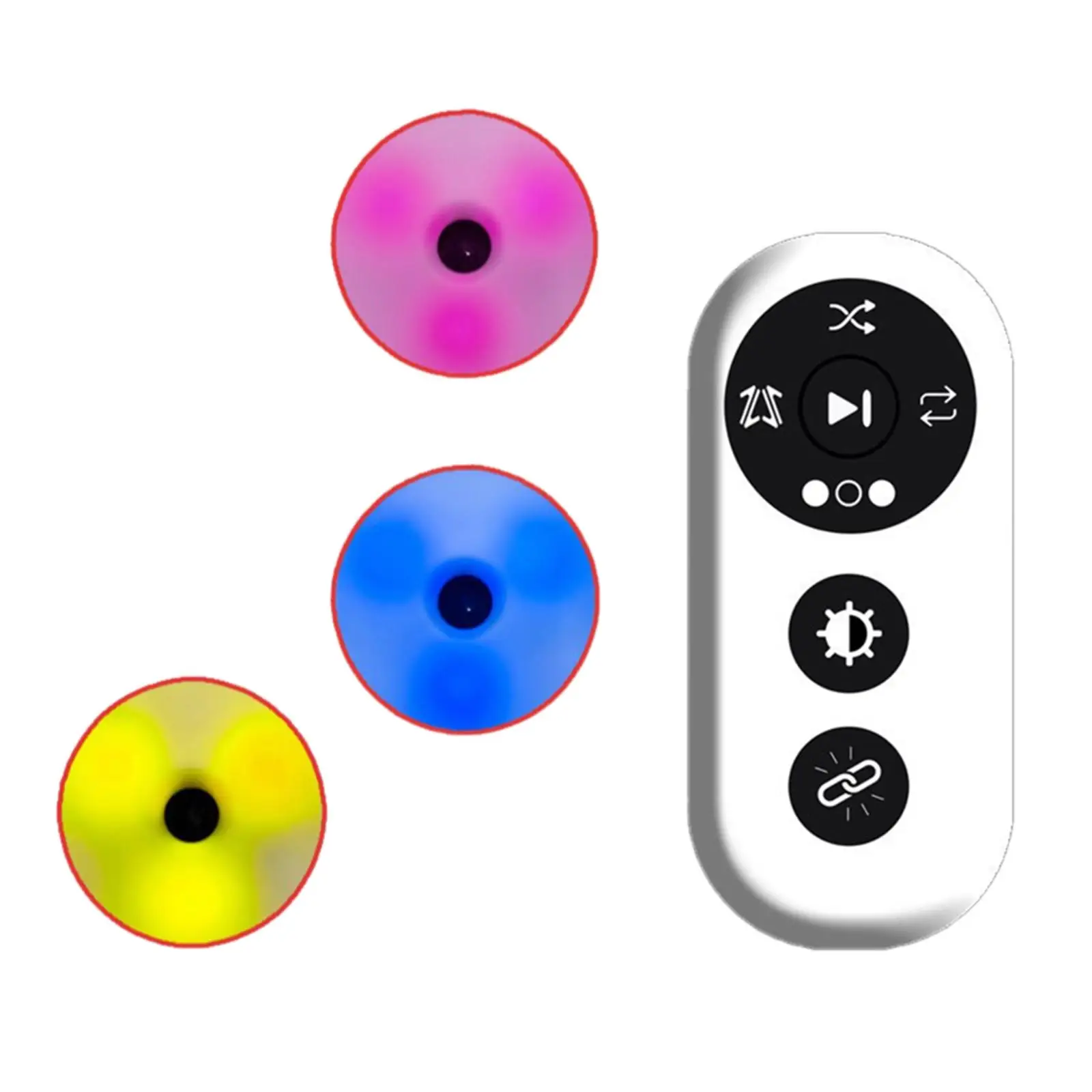 3Pcs Reaction Training Lights Agility Training for Basketball Fencing Soccer 3Pcs Reaction Training Lights Agility Training for Basketball Fencing Soccer