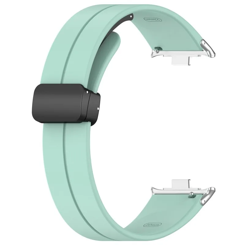Silicone Magnetic Strap Loop Bracelet for Smartwatch Wristbands