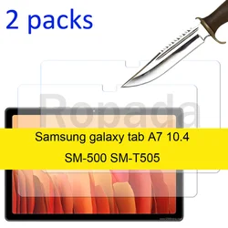 Premium 2 - Pack Glass Screen Protector for Samsung Galaxy Tab Tablets (A7 10.4inch)