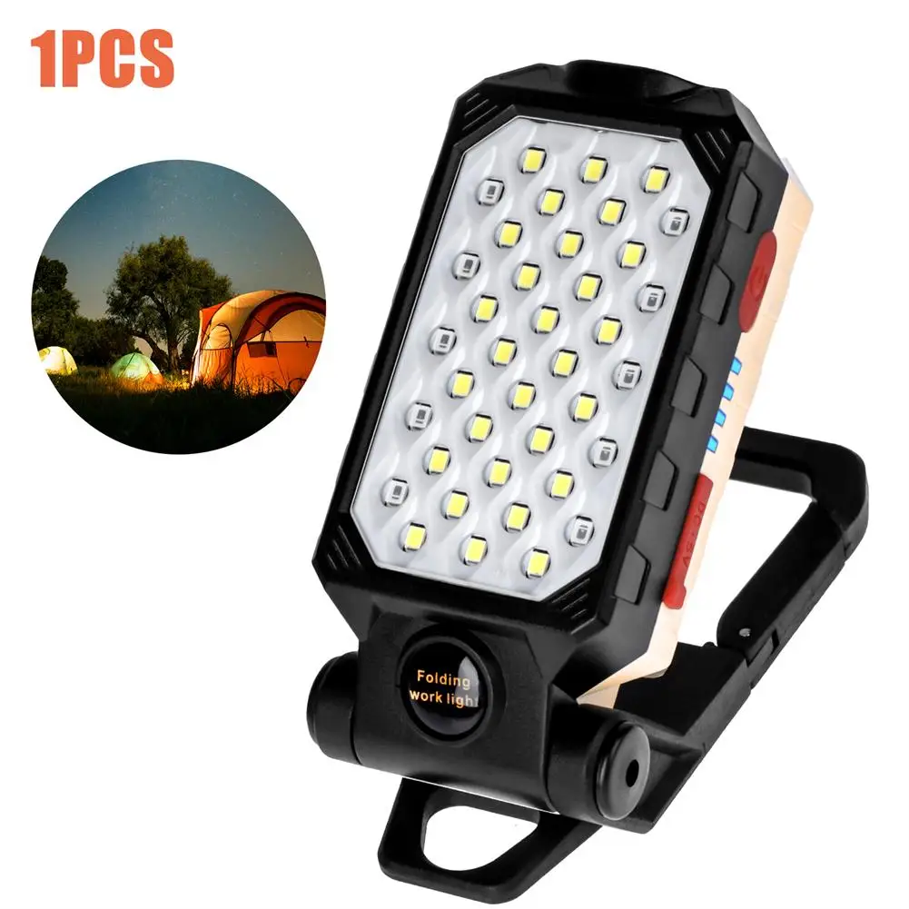 Dropship Powerful COB Work Light Rechargeable LED Flashlight Adjustable  Waterproof Camping Lantern Magnet Design With Power Display to Sell Online  at a Lower Price