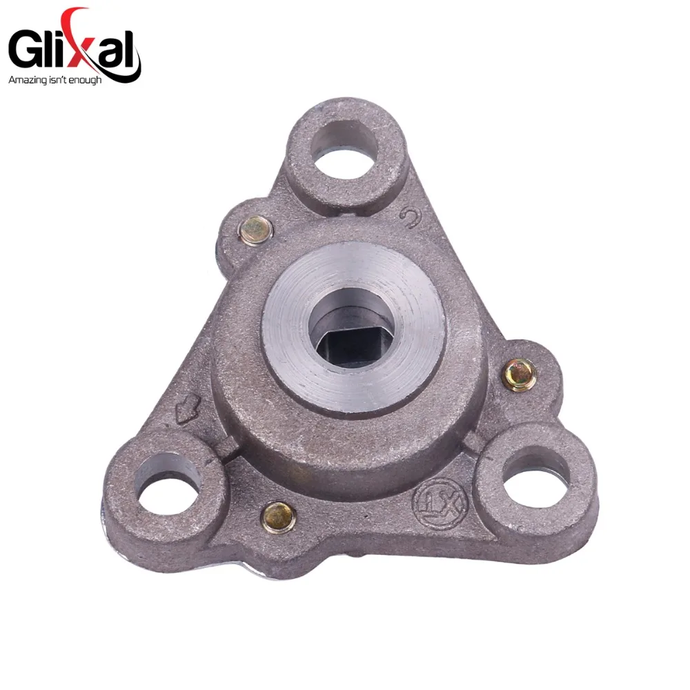 Glixal GY6 49cc 50cc Fuel Oil Pump Assembly with Fuel Pump Sprocket Gears for 139QMB 139QMA 22 tooth crankshaft motorcycle fuel pump