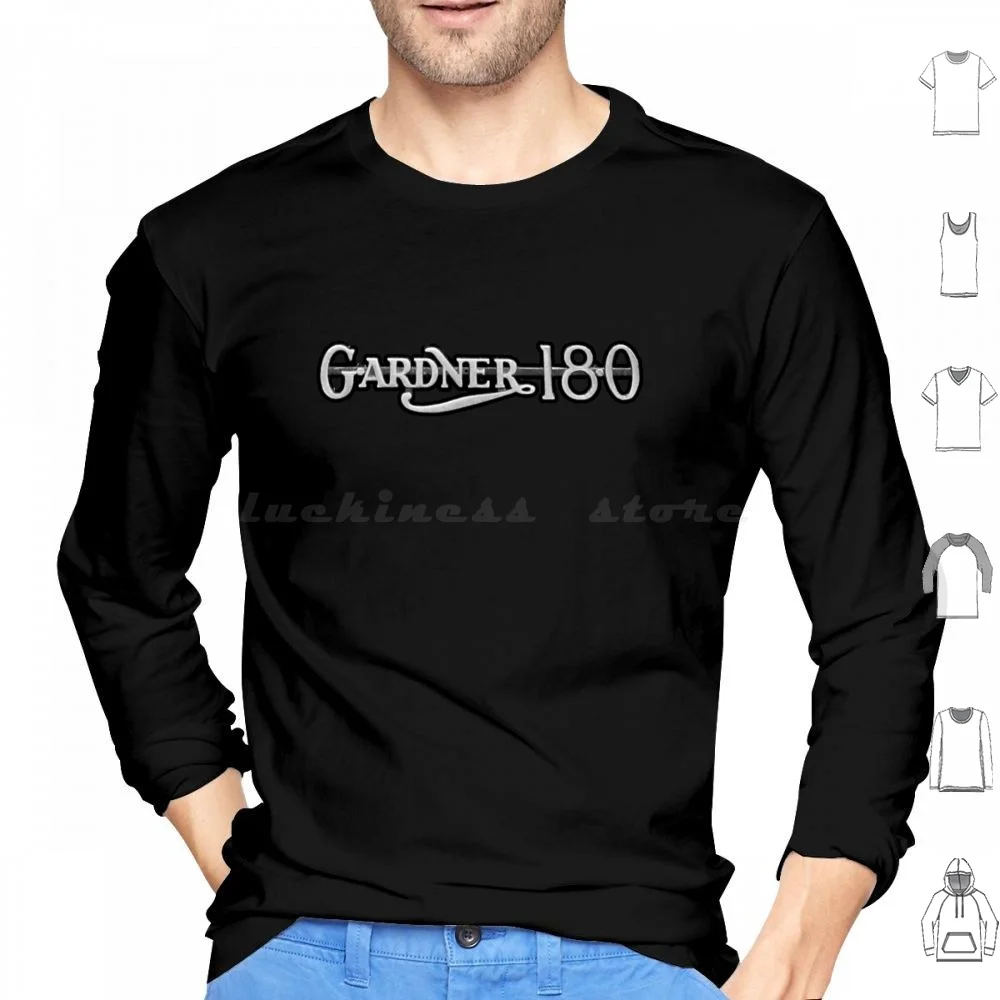 

Gardner 180 Classic Engine Logo Hoodies Long Sleeve Gardner 180 Engine Vehicle Vintage Oldtimer Retro Classic Truck
