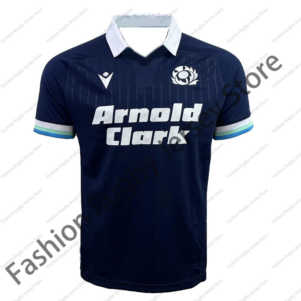 thumbnail image 1 of Camiseta de rugby de Escocia, ropa para jugadores, hombres, niños, camiseta de entrenamiento, polo, equipo, camiseta para niños, adolescente, local, visitante, club, mejores fanáticos 2024/25, 1 of 4