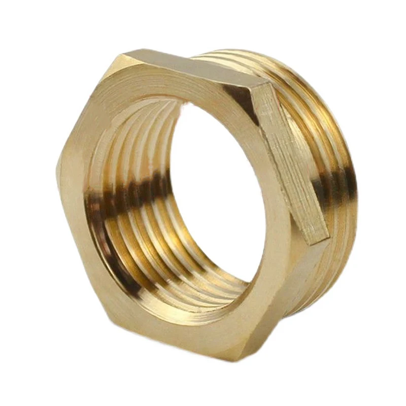 M14 M18 M20 M22 M27 M30 1/8" 1/4" 3/8" 1/2" 3/4" BSP Male To Female Thread Brass Reducing Bushing Pipe Fitting Adapter Coupler pipe fitting,hose pipe fitting,tee adapter
