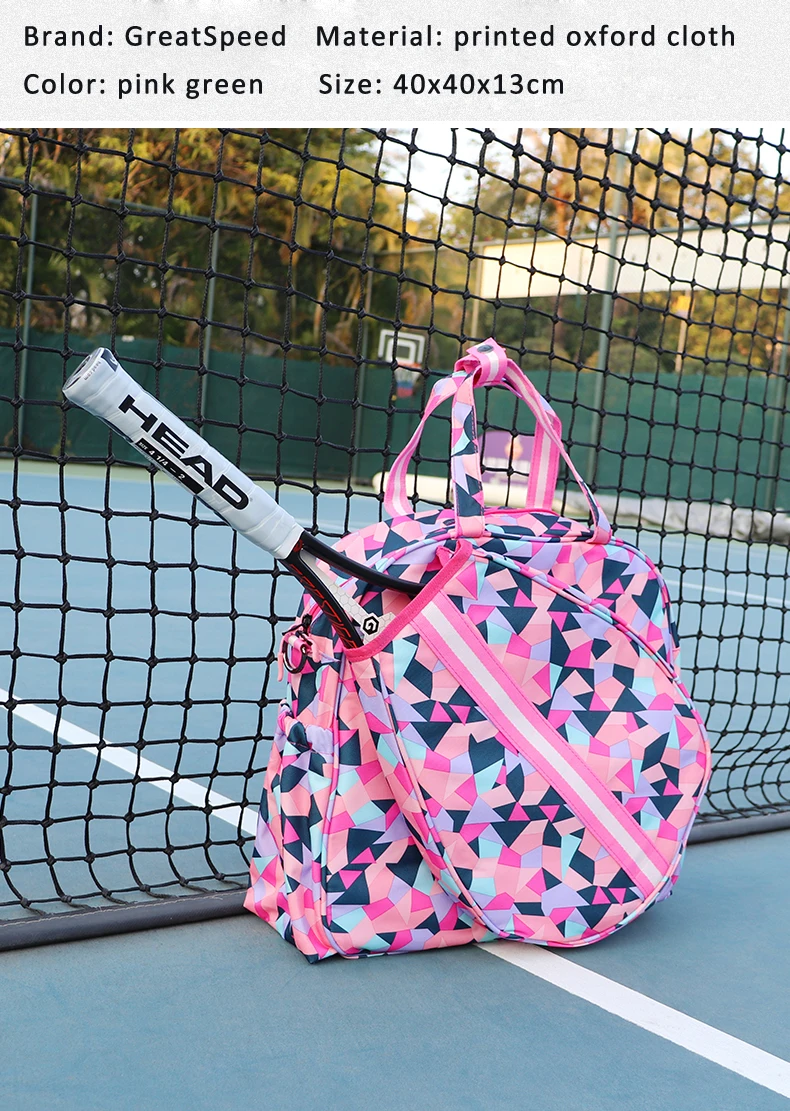 2022 Original GreatSpeed Tennis Bag Tennis Rackets Women Tennis Backpack Bag Tenis Bag Women's Bag Tenis Padel Rackets Bag