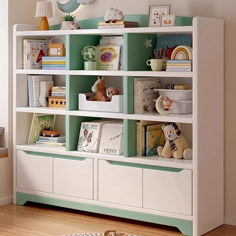 Multi Layer Children Bookcases Storage Rack Home Miscellaneous Storage Basket Kids Accessories Organizador De Juguetes Bookcase