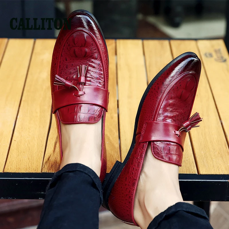 Men Shoes Formal, Anti-Skid Wear-Resistant Fashion, Men's Casual  Business Gentleman Designer Wedding Shoes Summer 20240 New