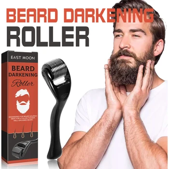Rullo per Infoltimento Barba - Siero Intensivo per Uomo per Rafforzare la Radice, Nutrire e Valorizzare la Lucentezza della Barba