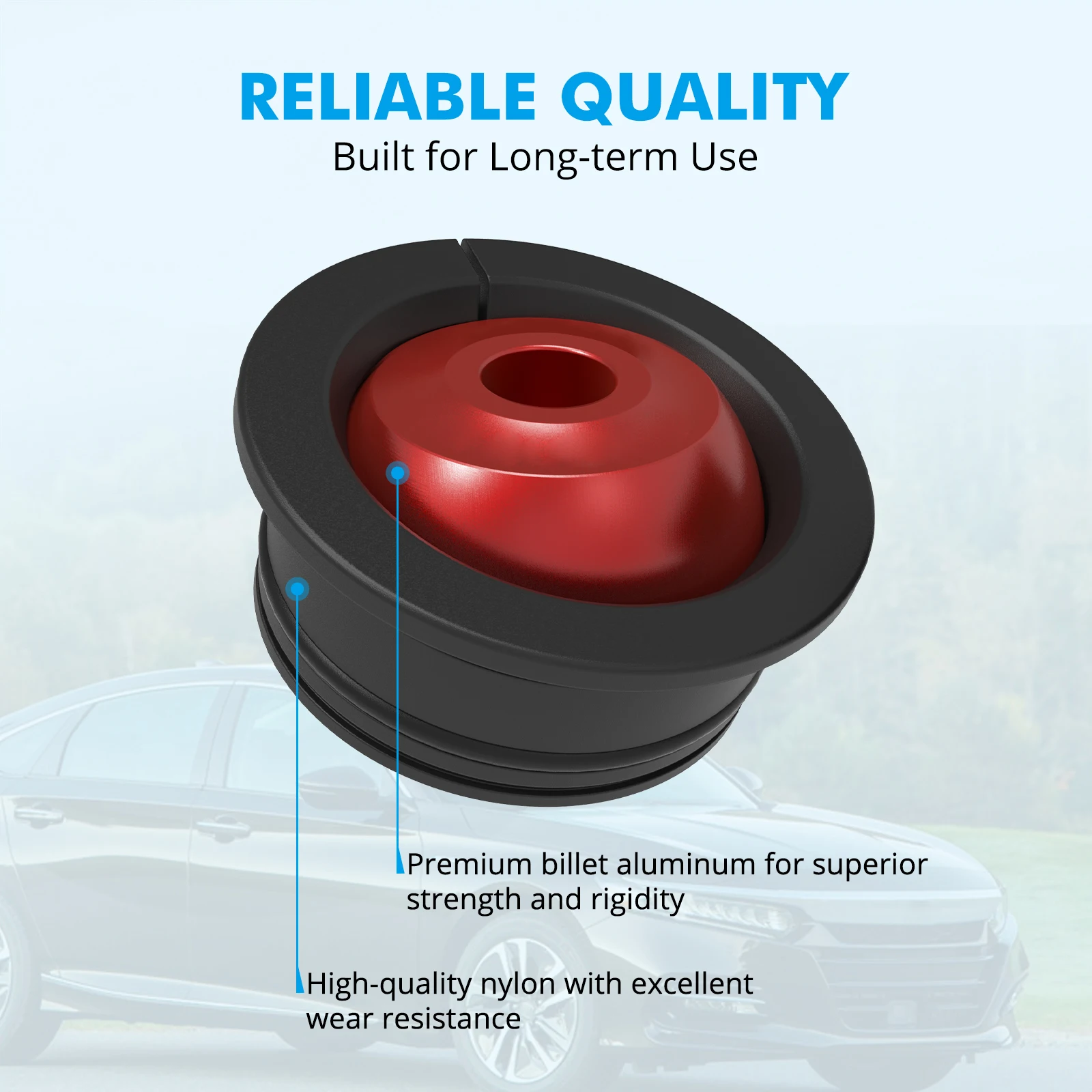 Car Shifter Cable Bushing Upgrade Kit for Honda Accord Civic Fit CRZ 2007-up Vehicles shifter cable bushings