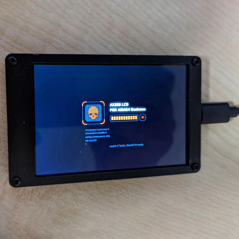 ABGZ-3.5 ġ IPS LCD  ÷ Ʈ AIDA64 RGB ȣ USB ÷  ũ PC ǻ  