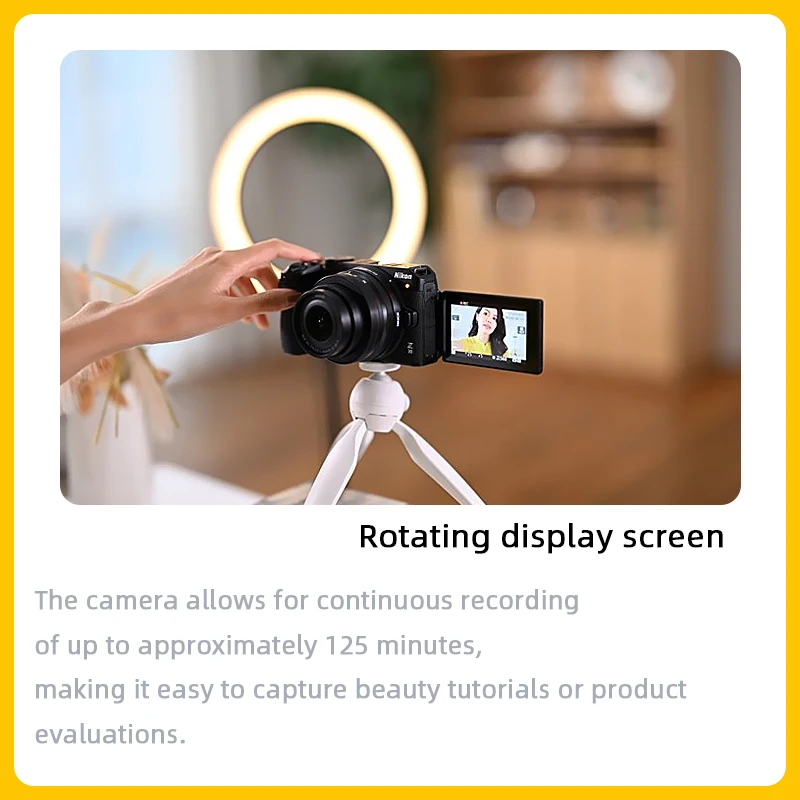 Nikon Z30 APS-C Entry-Level Mirrorless Digital Cameras For Beginners 4K HD Live Travel Vlogs Optional 16-50mm Lens