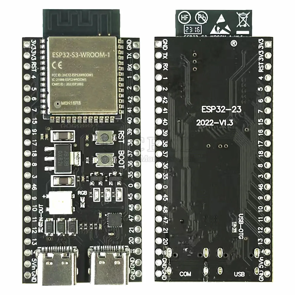 ESP32-S3-Development-Board-2-4G-Wifi-BT-Module-BLE5-0-Original-ESP32-S3 ...