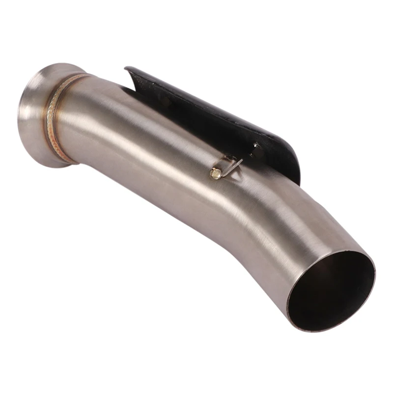 For KTM DUKE 790 890 890R 2018 - 2023 Motorcycle Exhaust Escape Moto Middle Link Pipe Carbon Fiber Cover Connection 51MM Muffler - Image 4
