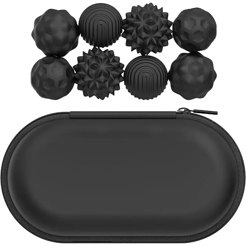 Magnetic Sensory Fidget Balls - Silicone Anxiety Relief Toys for Kids&Adults with Autism,Stress Reduction and Calming Focus Tool