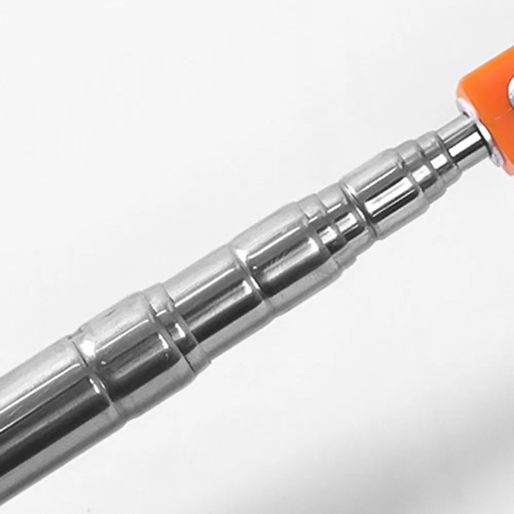 Double Ring Telescopic Golf Ball Retriever Adjustable Locking Golf Ball Picker Stainless Non-Slip Handle