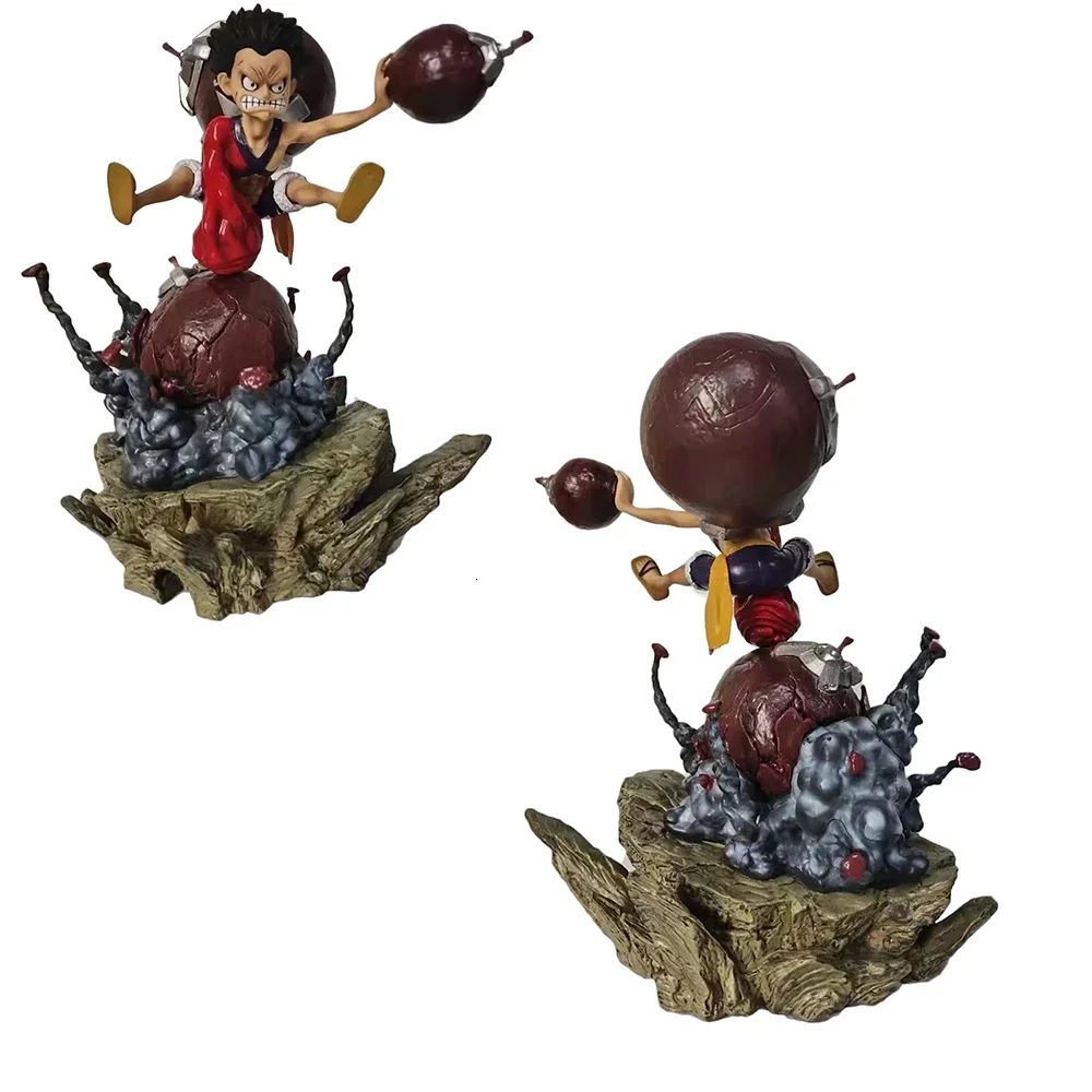 

Изысканное качество аниме цельный бум Обезьяна D Luffy GK экшн-фигурка 30 см большой модели коллекционные игрушки настольное украшение