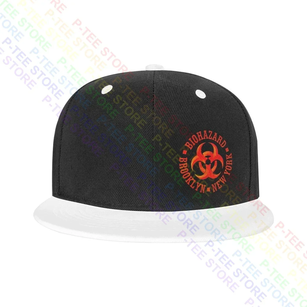 Biohazard Brooklyn Ny Snapback Cap Berretti Da Baseball Colorati Vtg Hot Deals Regolabili