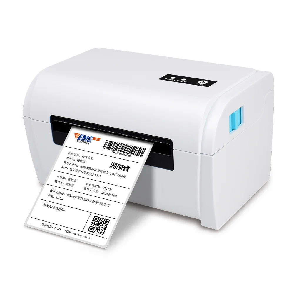 110mm Thermal Printer 4 Inch Barcode Label Printer Compatible for Ebay Etsy Shopify 4×6 Shipping Label Shipping Express printer