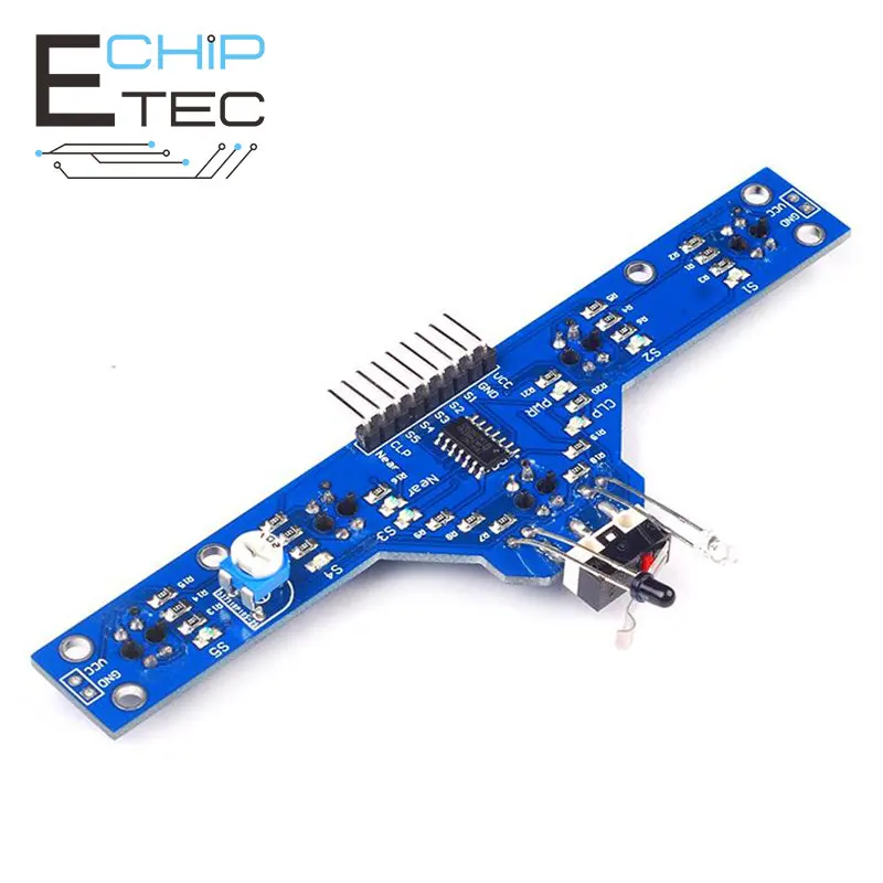 Free shipping  BFD-1000 5 Channel Tracking Module 5 Road Tracing Sensor Module free shipping 4 channel infrared tracing tracking module line patrol module obstacle avoidance trolley robot sensor