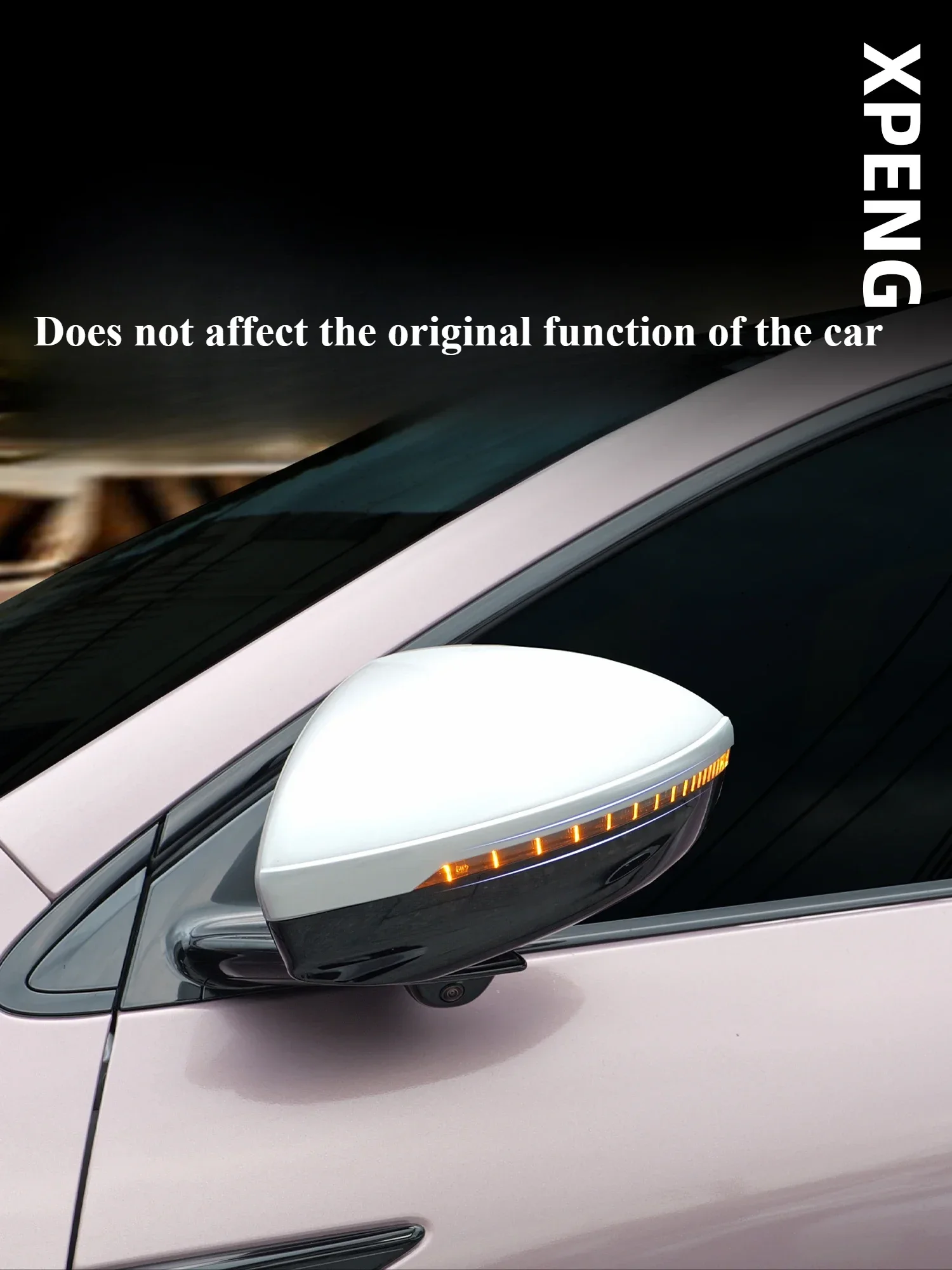 Rearview Mirror & Door Anti-Collision Strips for Xpeng G6-Anti-Scratch Body Protection, Car Accessories
