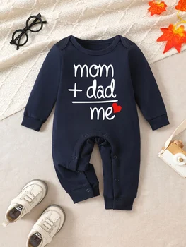 Spring one-piece suit for newborn male babies 1