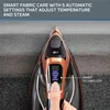 Steam Force Pro Stainless Steel Soleplate Steam Iron for Clothes 400 Microsteam Holes, Cotton, Wool, Poly, Silk, Linen 6