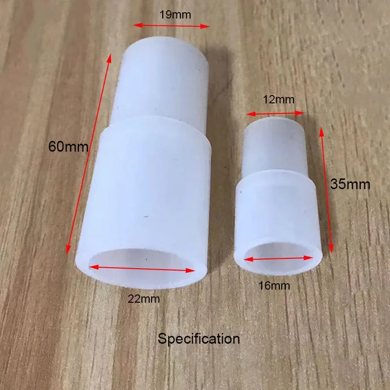 2pcs 고무 수족관 PVC 물 튜브 커넥터 물고기 탱크 파이프 배수 커넥터 정원 배수 파이프 어댑터 공급 피팅