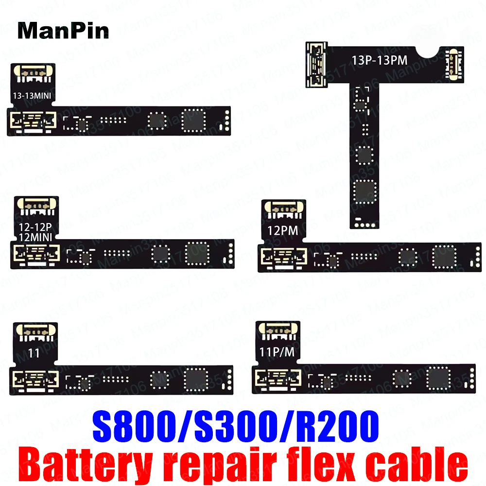 

S800 S300 R200 Battery Repair Flex Cable Screen Display Testing Box For iPhone 13 Mini 13Pro Max 12Pro 11 True Tone Recover Tool