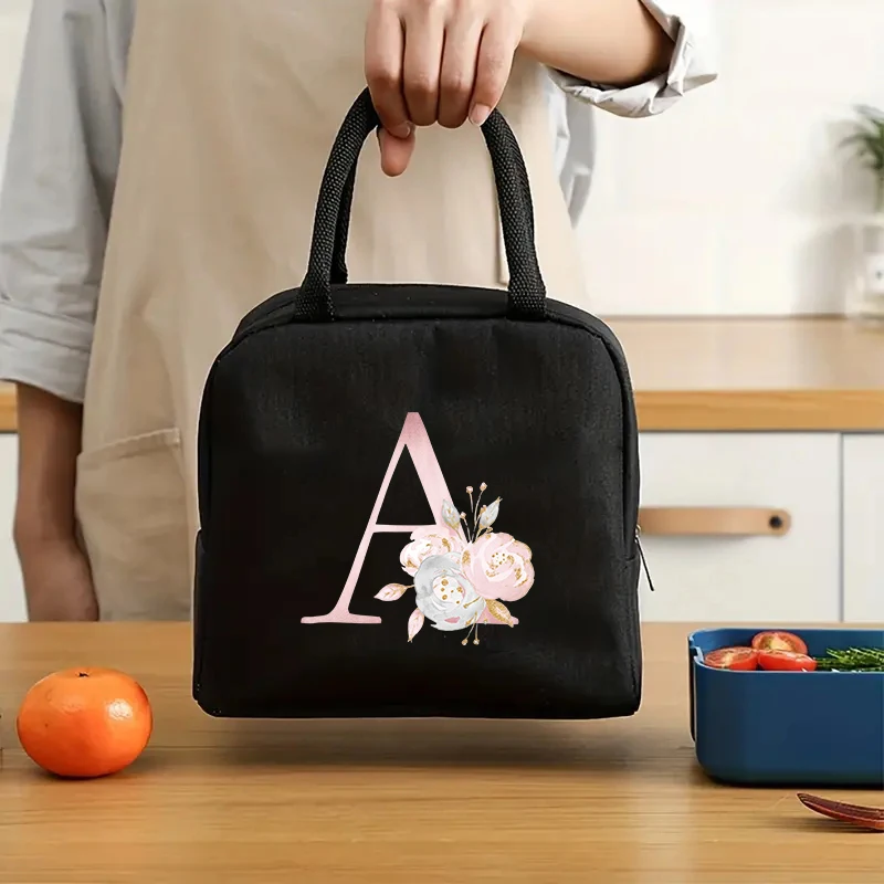 

Lunch Carry Bag Insulated Thermal Portable Bags for Women Children School Trip lunch Picnic Dinner Cooler food Canvas Handbags