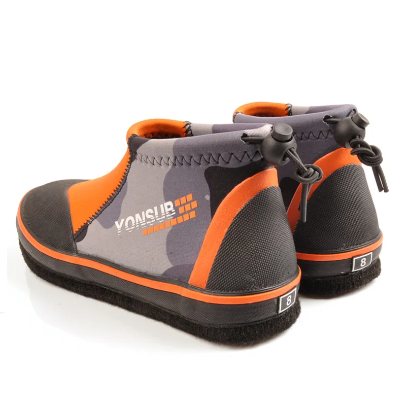 3mm Neoprene Wading Boots Lightweight Non-slip Summer Swimming Fishing Amphibious Outdoo upstream shoes 6