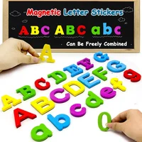Magnetic Letters Numbers Alphabet, ABC 123 Fridge Magnets, Kids Educational Preschool Learning Spelling Counting Toys Child Gift 1