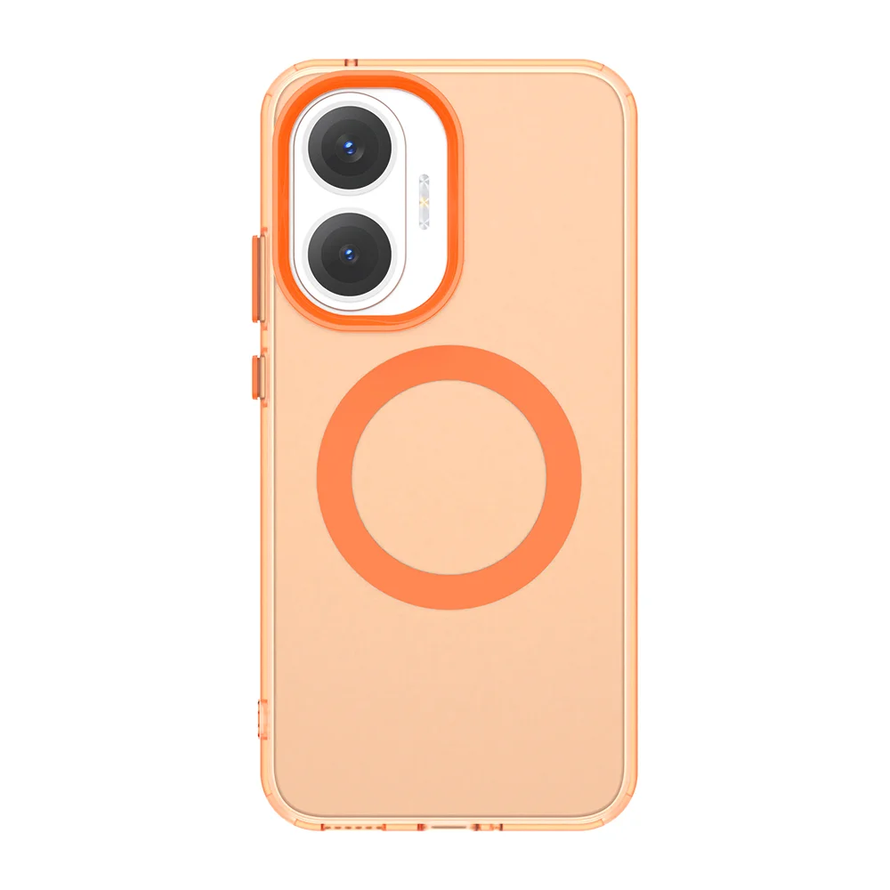 Magsafe Frosted Clear Slim Protective Candy Magnetic Phone Case