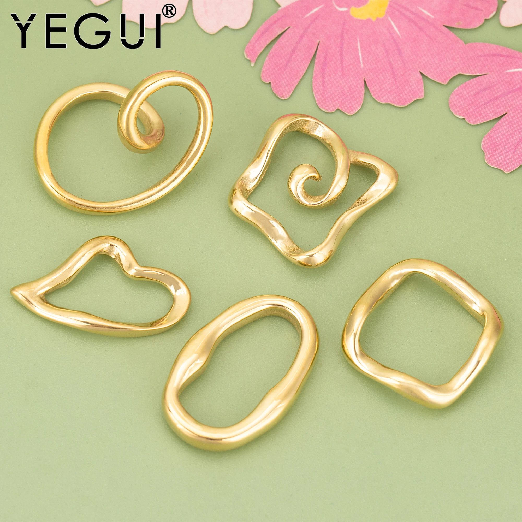 

4 шт./партия, подвески из нержавеющей стали 316L, без никеля