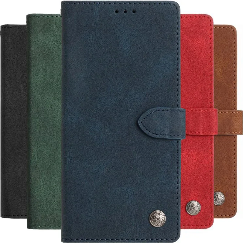Elegant Book Style Wallet Phone Case with Card Holder - Protective Cover
