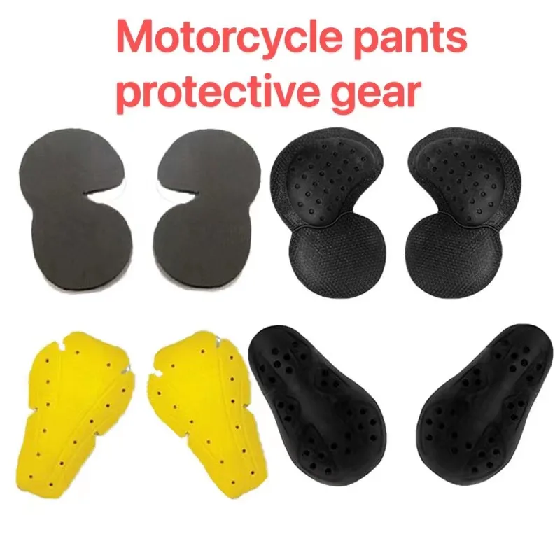 Motorcycle Pants Jeans Riding Protective Equipment Knee Pad Crotch Protection Set Rider Fall Prevention Off Road Outdoor Mo