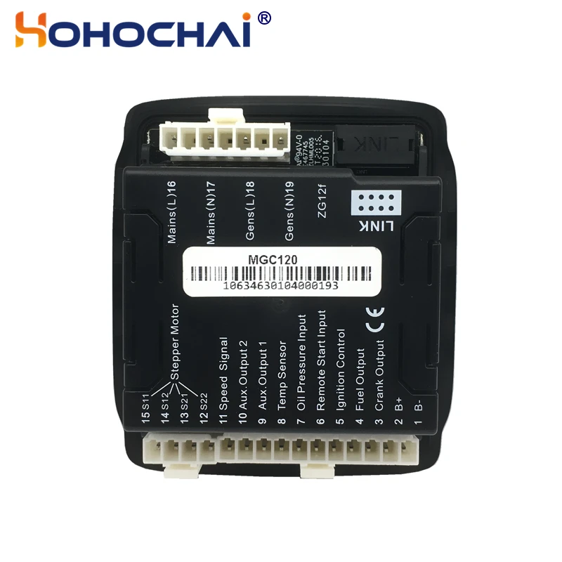 smartgen mgc120 pequeno genset controlador display led 01