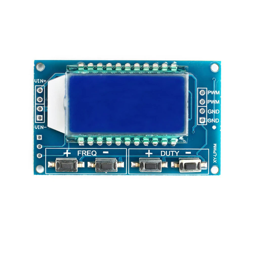 2 CH/3 CH PWM Pulse Frequency Duty Cycle Adjustable Module Square Wave Rectangular Wave Signal Generator LCD Display 2