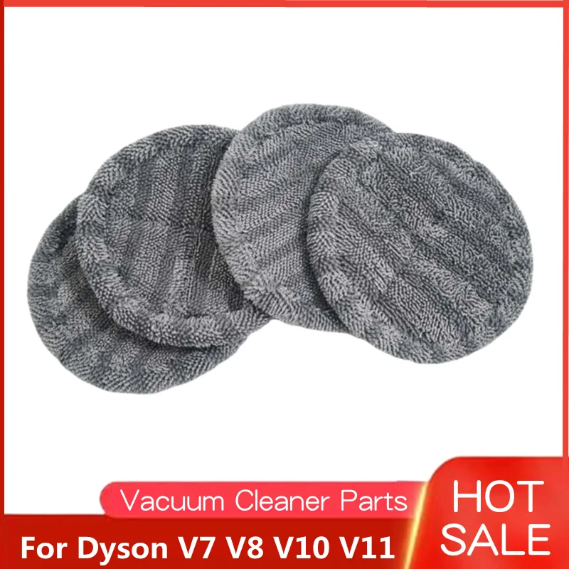 Mop Cloth para Dyson Pano de Esfregão Elétrico Aspirador de pó Pano de Limpeza para Dyson v7 v8 V10 V11 Peças Substituíveis