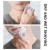 2024 New Portable Mini Light Waterproof Electric Zao Shaver USB Rechargeable Wet Dry Painless Face Beard Shaver For Home Travel 3