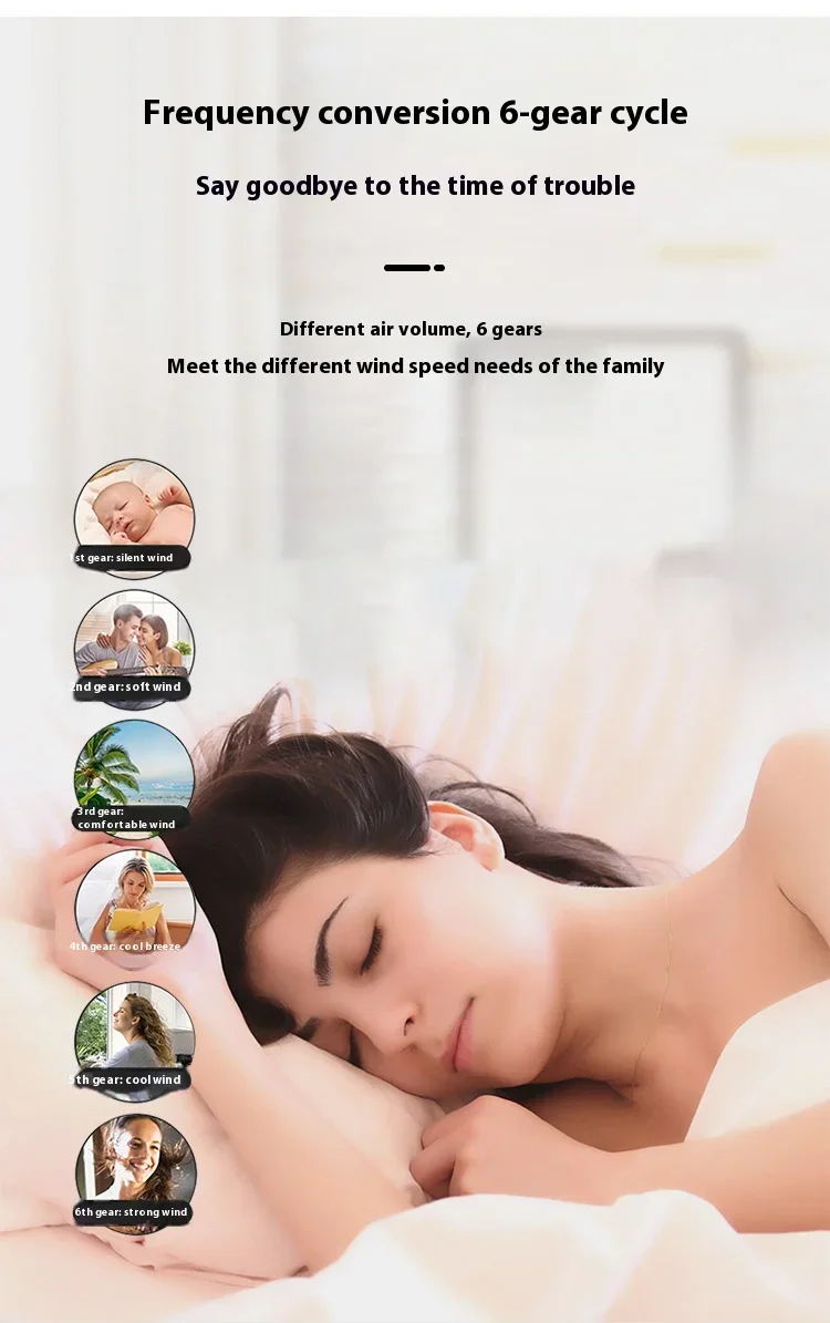 Description Picture 6 of itemModern minimalist bedroom fan light silent remote control electric fan light Nordic ceiling household new ceiling fan with light