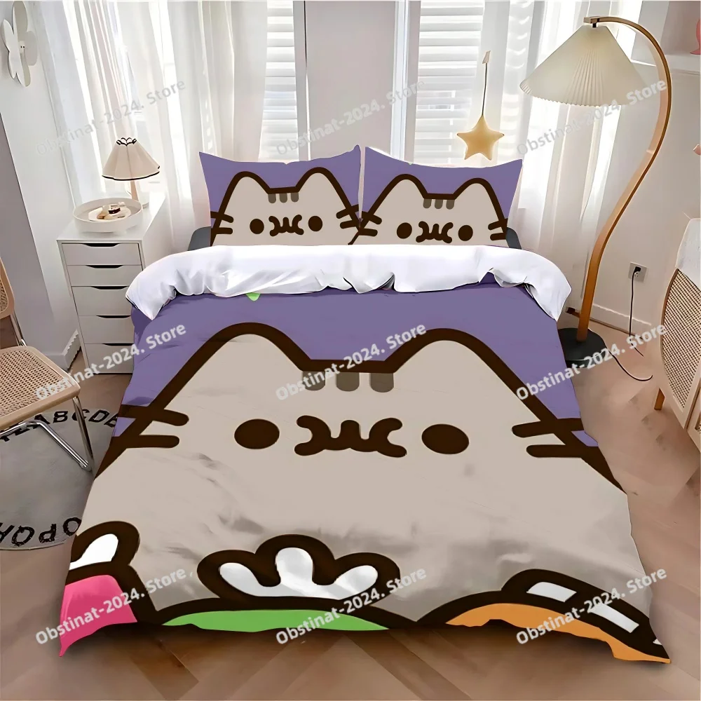 Pusheen Duvet Cover Pusheen Twin Sheets Super Soft Pusheen Twin